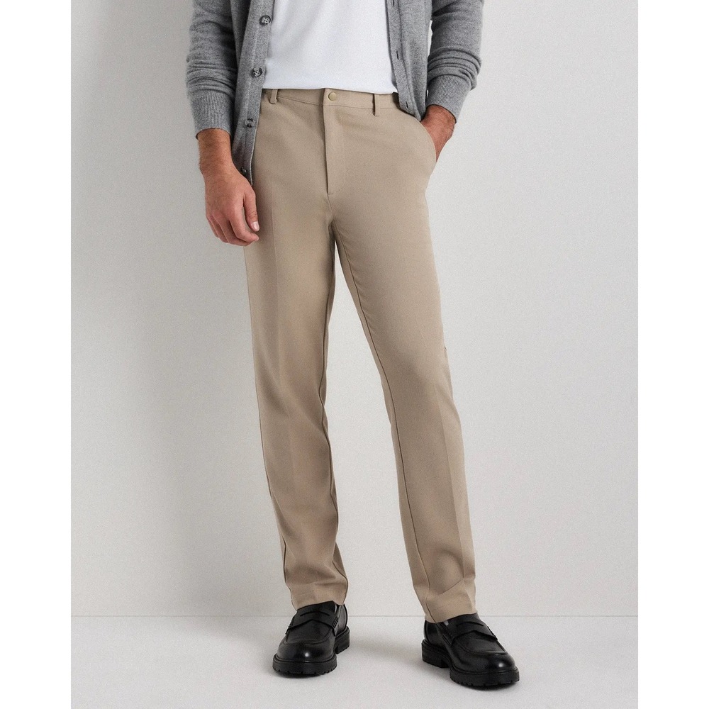 NWT Quince Men's Ultra-Stretch 24/7 Smart Chino Pants‎ Sand Dune Beige 31x32